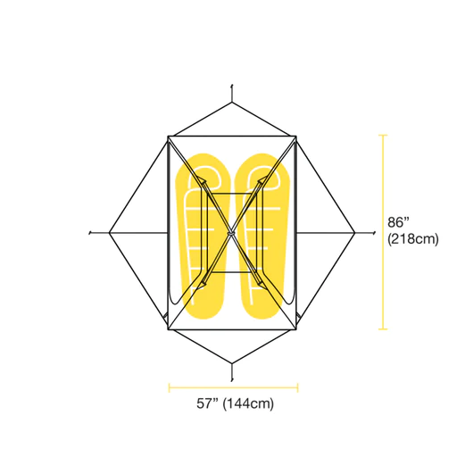 VARGO No-Fly 2P Tent 極輕量二人帳篷