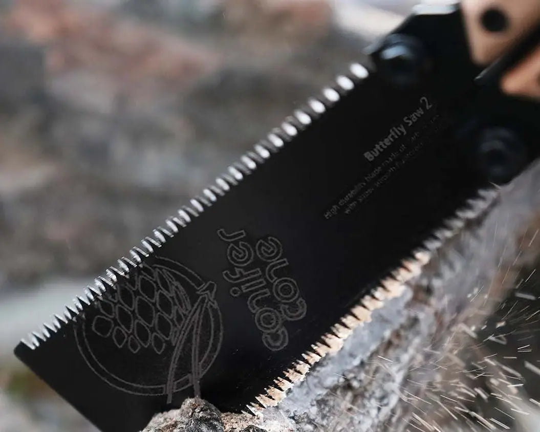 Conifer Cone Butterfly Folding Saw 2 摺疊雙刃蝴蝶鋸 - 遠野倉庫 Yuenye Warehouse