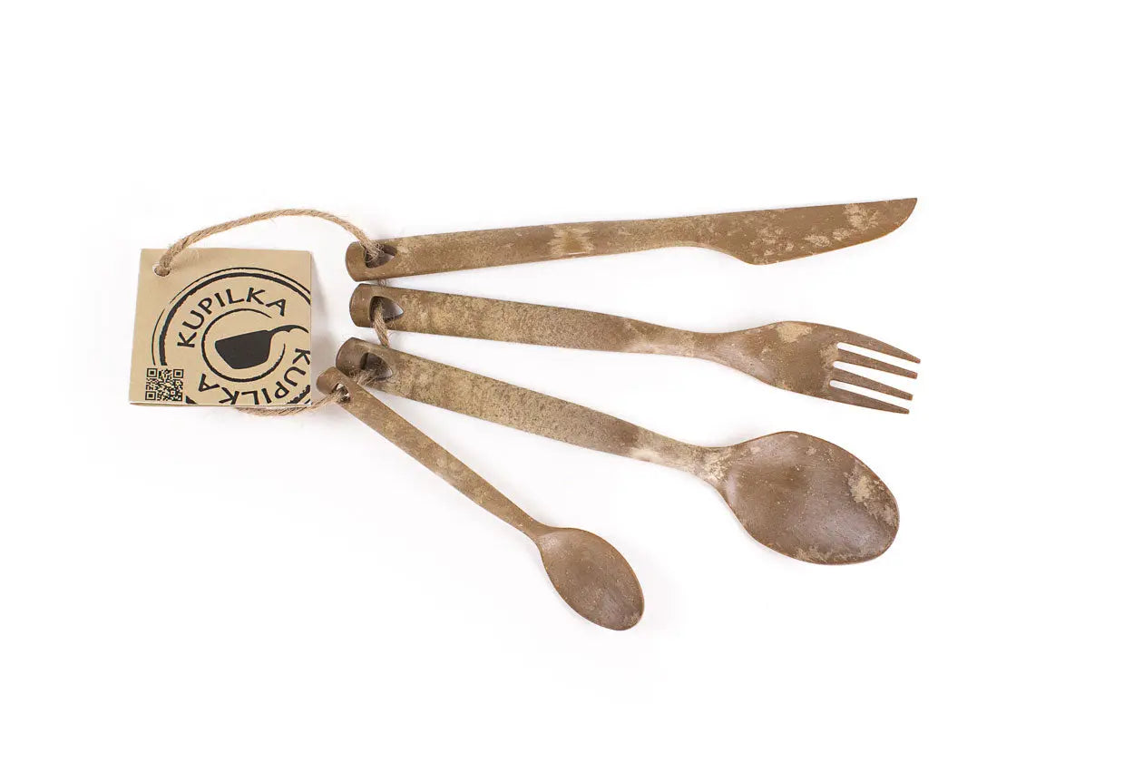 芬蘭 Kupilka Cutlery Set 松木餐具 - 遠野倉庫 Yuenye Warehouse