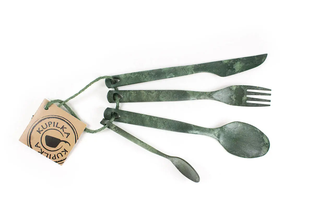 芬蘭 Kupilka Cutlery Set 松木餐具 - 遠野倉庫 Yuenye Warehouse