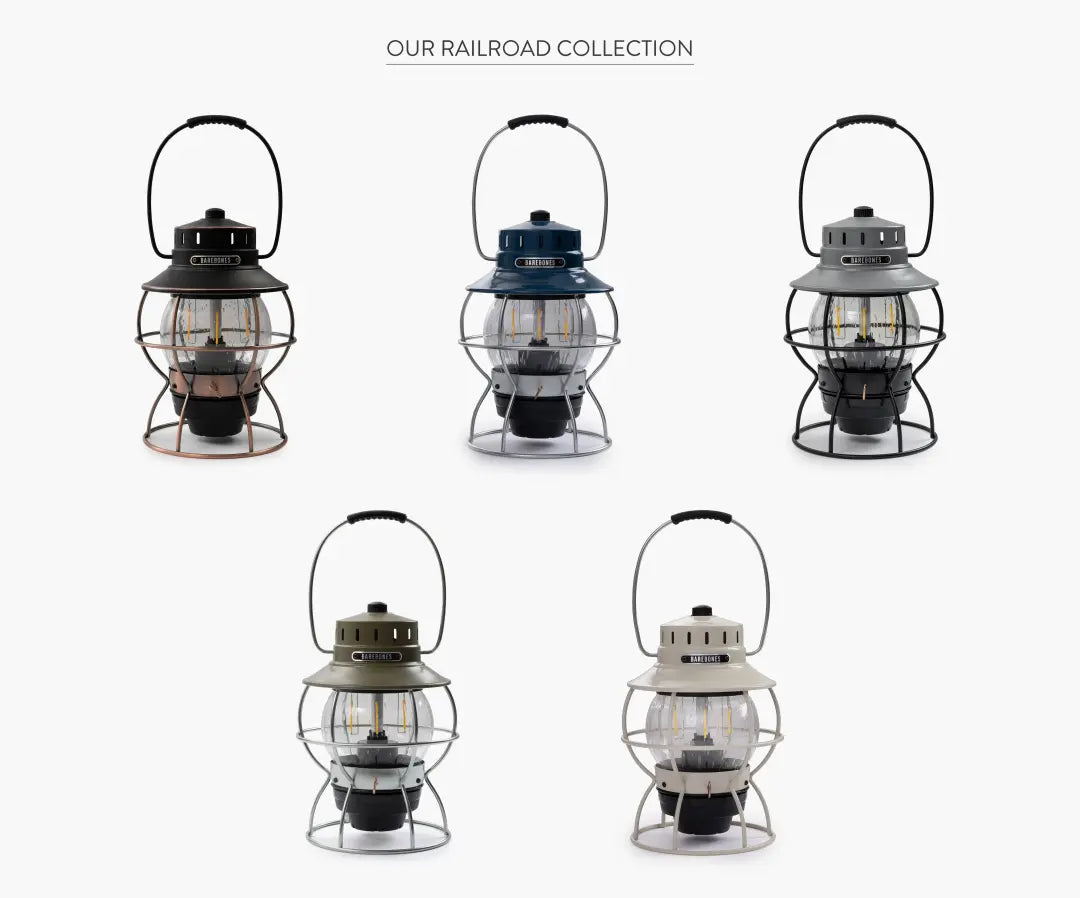 Barebones Railroad Lantern 鐵路風復古手提營燈 - 遠野倉庫 Yuenye Warehouse