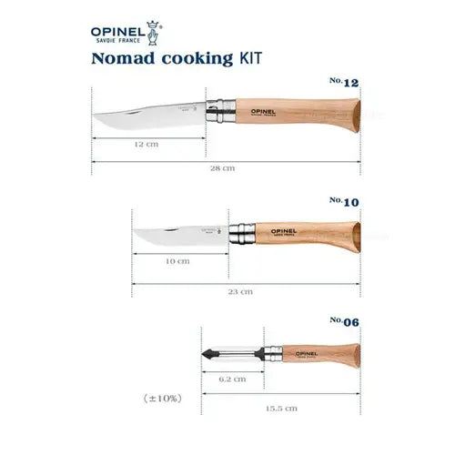 Opinel Nomad Cooking Kit 游牧廚具套裝 - 遠野倉庫 Yuenye Warehouse