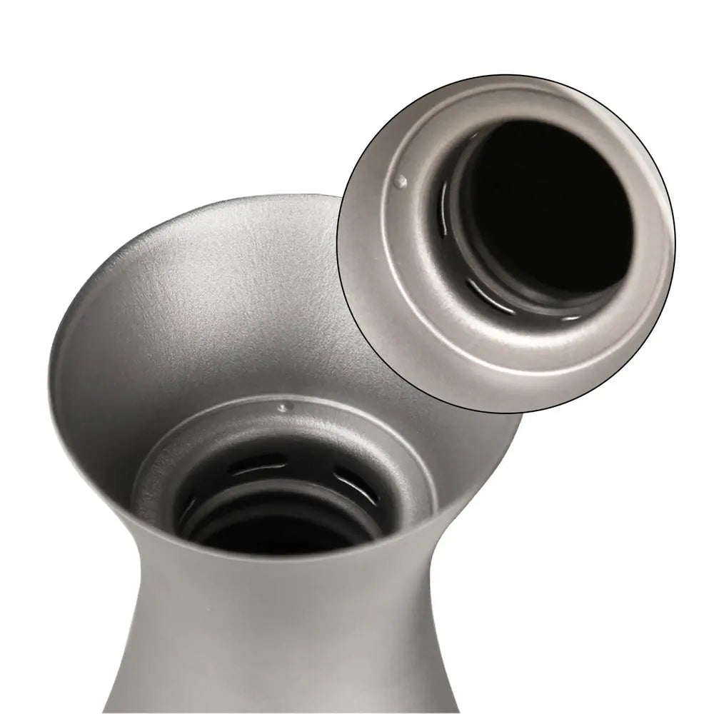 Titanium Sake Bottle 300ml 鈦清酒瓶 - 遠野倉庫 Yuenye Warehouse