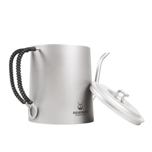 SilverAnt Titanium Pour Over Kettle 950ml 鈦水壺 - 遠野倉庫 Yuenye Warehouse
